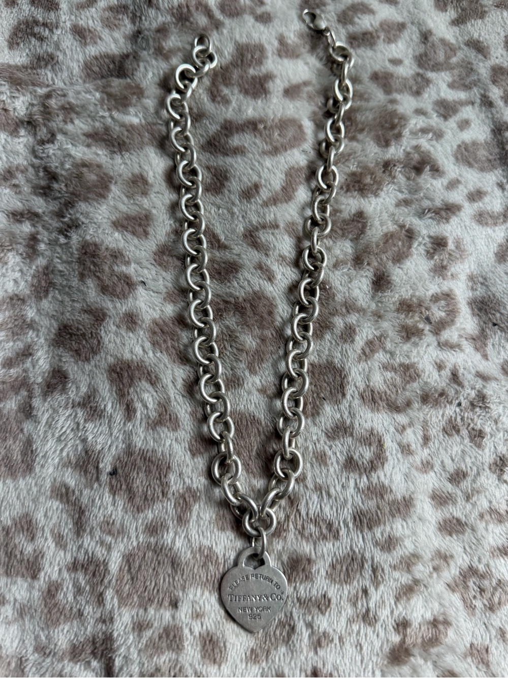 Tiffany & Co. Return to Tiffany Heart Tag Chain Link Necklace